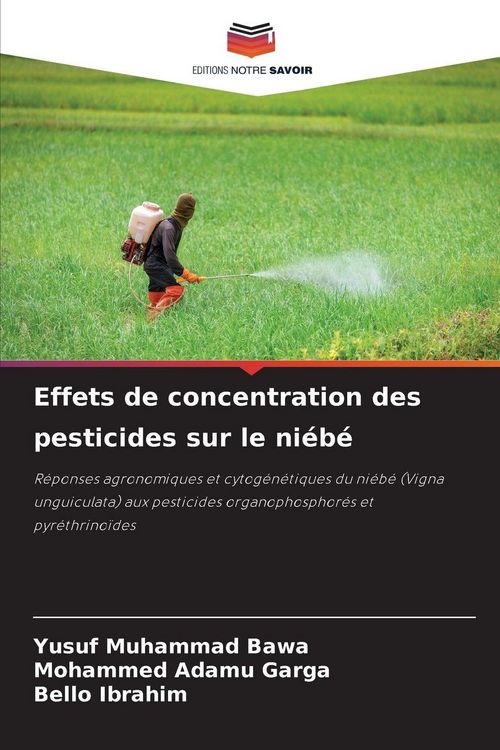 Produktbild: Effets de concentration des pesticides sur le ni&eacute;b&eacute;