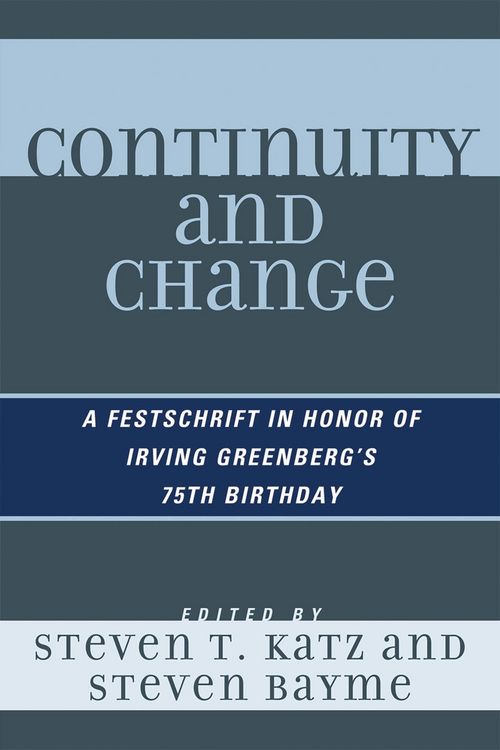 Produktbild: Continuity and Change