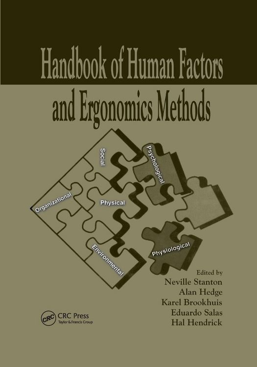 Produktbild: Handbook of Human Factors and Ergonomics Methods