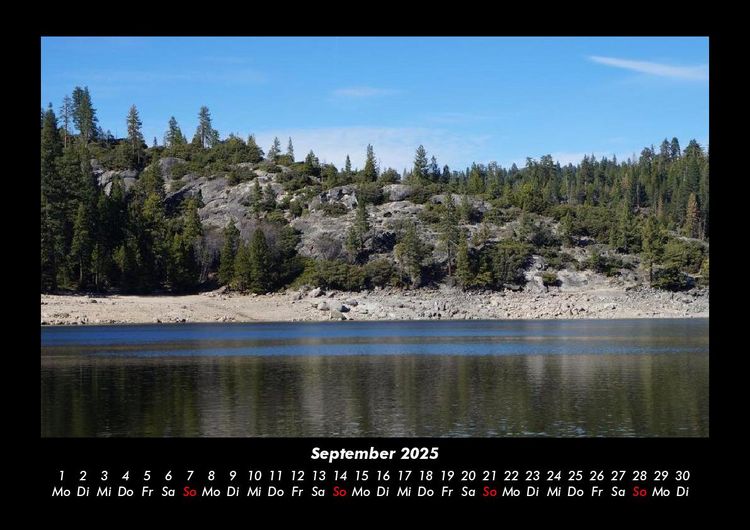Produktbild: Tage am See 2025 Fotokalender DIN A3