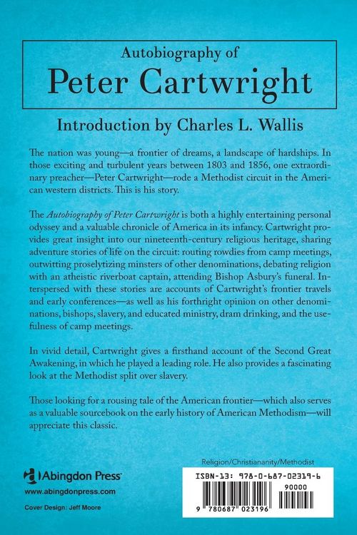 Produktbild: Autobiography of Peter Cartwright