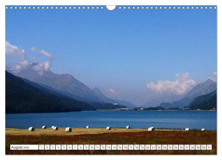 Produktbild: Engadine 2026 - Nature and landscapes (Wall Calendar 2026 DIN A3 landscape), CALVENDO 12 Month Wall Calendar