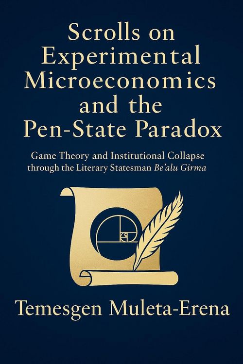 Produktbild: Scrolls on Experimental Microeconomics and the Pen-State Paradox