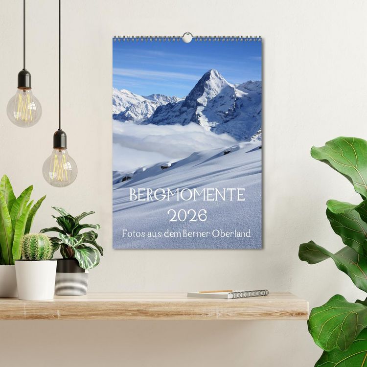 Produktbild: Bergmomente (Wandkalender 2026 DIN A3 hoch), CALVENDO Monatskalender