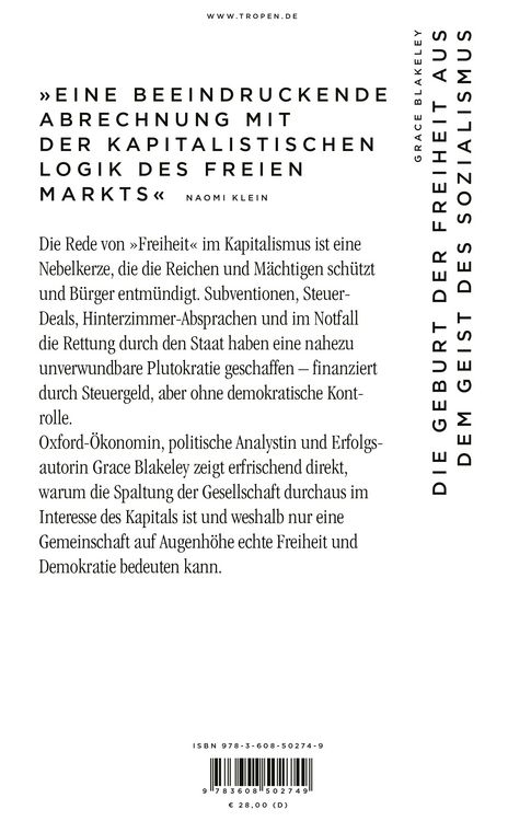 Produktbild: Die Geburt der Freiheit aus dem Geist des Sozialismus
