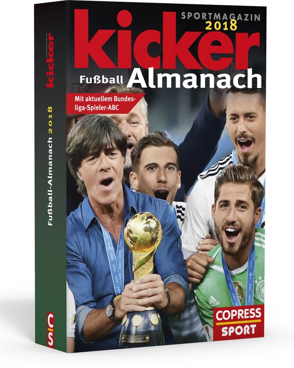 Produktbild: Kicker Fu&szlig;ball-Almanach 2018