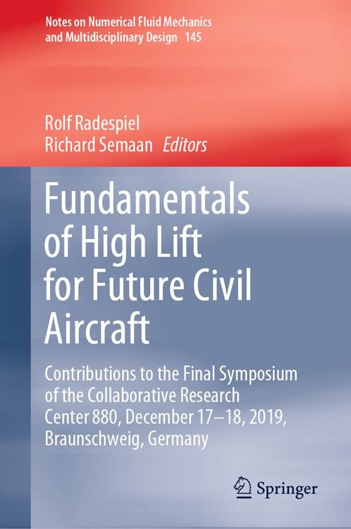 Produktbild: Fundamentals of High Lift for Future Civil Aircraft