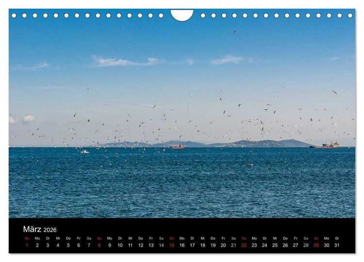 Produktbild: Istanbul - Stadt am Bosporus (Wandkalender 2026 DIN A4 quer), CALVENDO Monatskalender