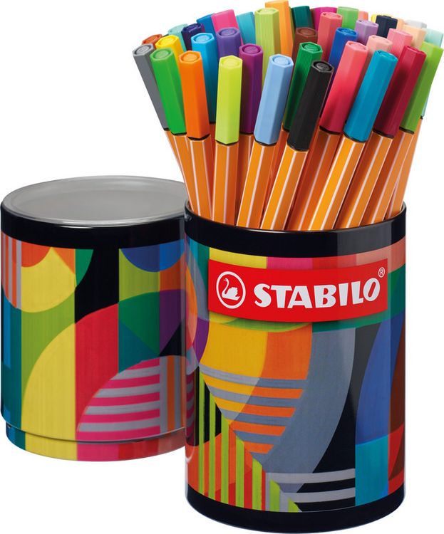 Produktbild: STABILO Point 88 45 ARTY Met.Dose rund