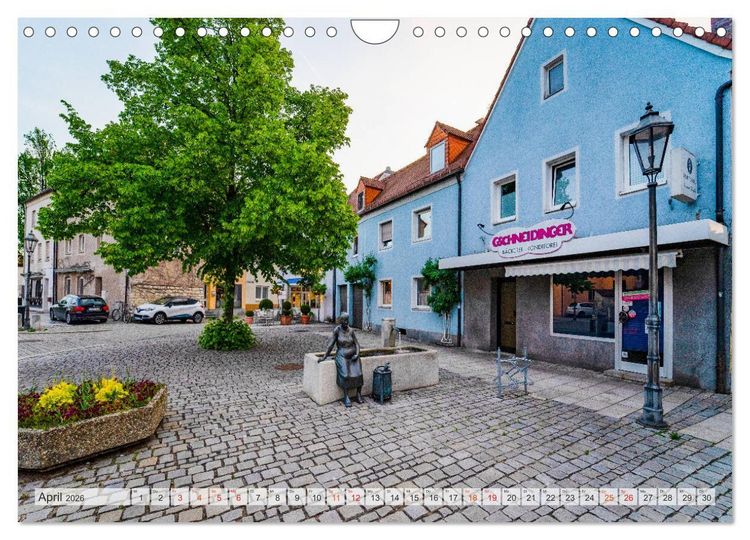 Produktbild: Neumarkt in der Oberpfalz Impressionen (Wandkalender 2026 DIN A4 quer), CALVENDO Monatskalender