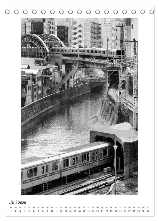 Produktbild: Tokyo - Bilder einer Stadt (Tischkalender 2026 DIN A5 hoch), CALVENDO Monatskalender