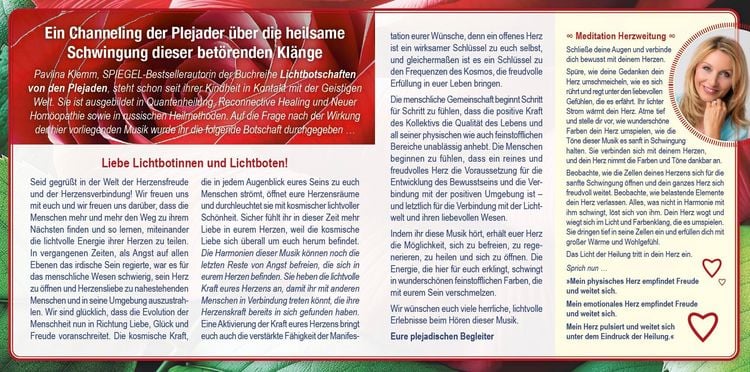 Produktbild: HERZ&Ouml;FFNUNG [Solfeggio Heilmusik 639 Hertz]: Mit Anleitungen von Pavlina Klemm im Booklet