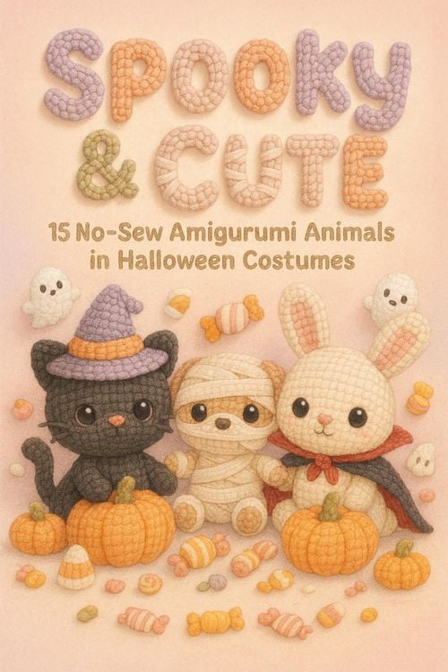 Produktbild: Spooky & Cute: 15 No-Sew Amigurumi Patterns for Halloween