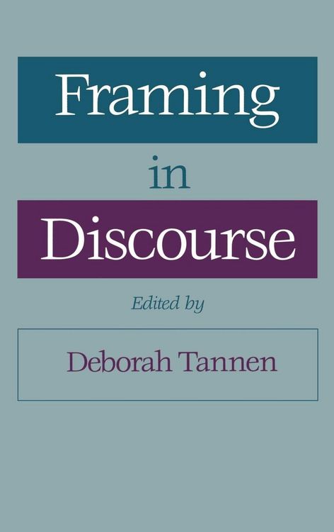 Produktbild: Framing in Discourse