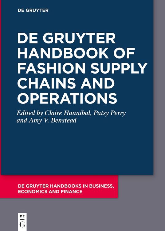 Produktbild: De Gruyter Handbook of Fashion Supply Chains and Operations