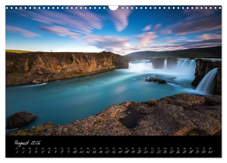 Produktbild: ISLAND - Traumlandschaften (Wandkalender 2026 DIN A3 quer), CALVENDO Monatskalender