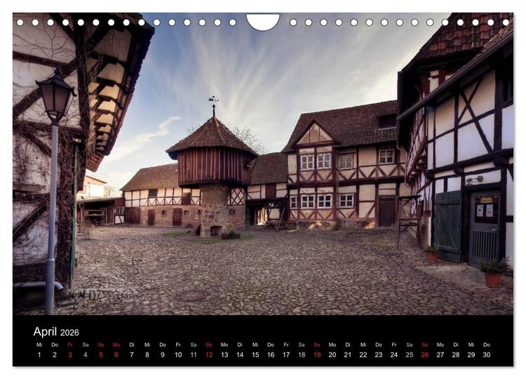 Produktbild: Fachwerk - wie aus einer anderen Zeit (Wandkalender 2026 DIN A4 quer), CALVENDO Monatskalender