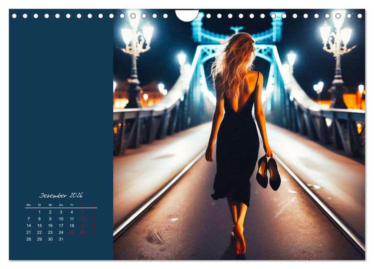 Produktbild: Stilvoll - Das kleine Schwarze (Wandkalender 2026 DIN A4 quer), CALVENDO Monatskalender