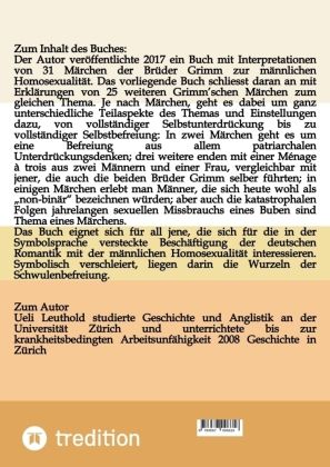 Produktbild: Von Selbstbefreiung, non-bin&auml;ren M&auml;nnern und M&eacute;nage &agrave; trois: Weitere M&auml;rchen der Br&uuml;der Grimm zur m&auml;nnlichen Homosexualit&auml;t