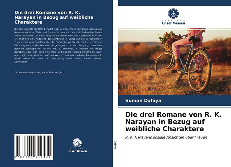 Produktbild: Die drei Romane von R. K. Narayan in Bezug auf weibliche Charaktere