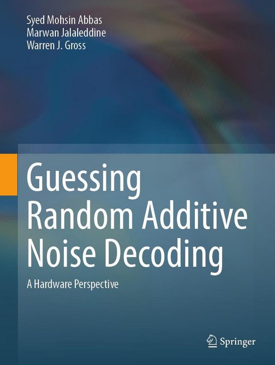 Produktbild: Guessing Random Additive Noise Decoding