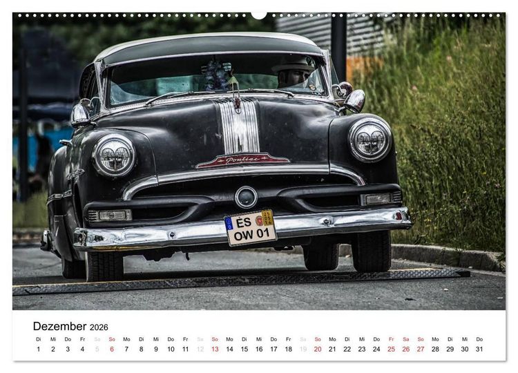 Produktbild: Custom Cars - M&auml;nnertr&auml;ume werden wahr (hochwertiger Premium Wandkalender 2026 DIN A2 quer), Kunstdruck in Hochglanz