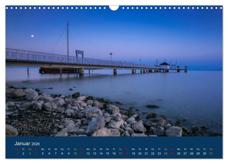 Produktbild: Ansichten vom Bodensee (Wandkalender 2026 DIN A3 quer), CALVENDO Monatskalender