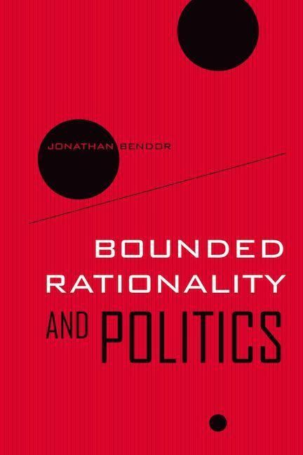 Produktbild: Bounded Rationality and Politics