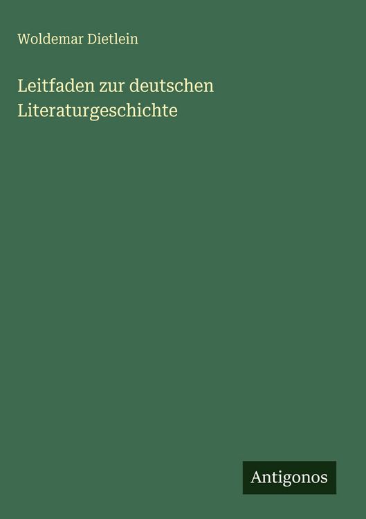 Produktbild: Leitfaden zur deutschen Literaturgeschichte