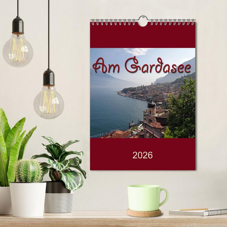 Produktbild: Am Gardasee (Wandkalender 2026 DIN A4 hoch), CALVENDO Monatskalender
