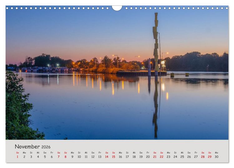 Produktbild: Herne: Stadt an Emscher und Kanal (Wandkalender 2026 DIN A3 quer), CALVENDO Monatskalender