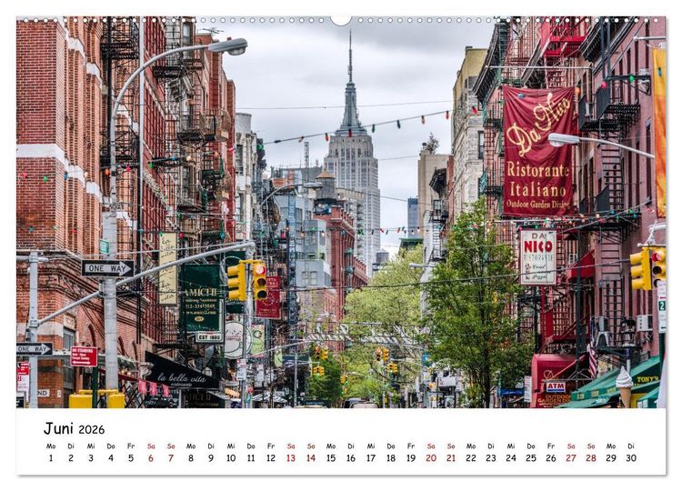 Produktbild: New York City - Atemberaubende Ansichten (Wandkalender 2026 DIN A2 quer), CALVENDO Monatskalender