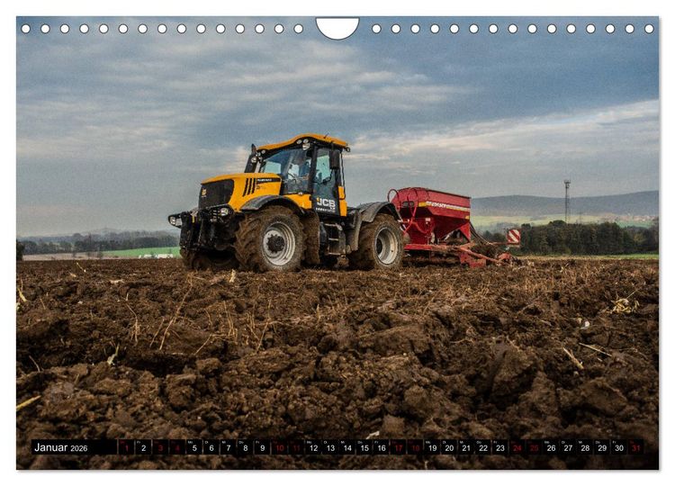 Produktbild: Landtechnik 2026 (Wandkalender 2026 DIN A4 quer), CALVENDO Monatskalender