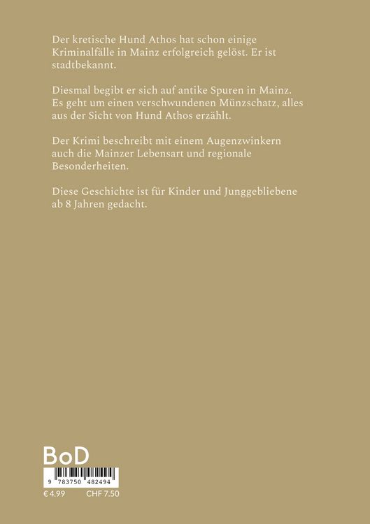 Produktbild: Athos und die Jagd nach dem Schatz von Moguntia