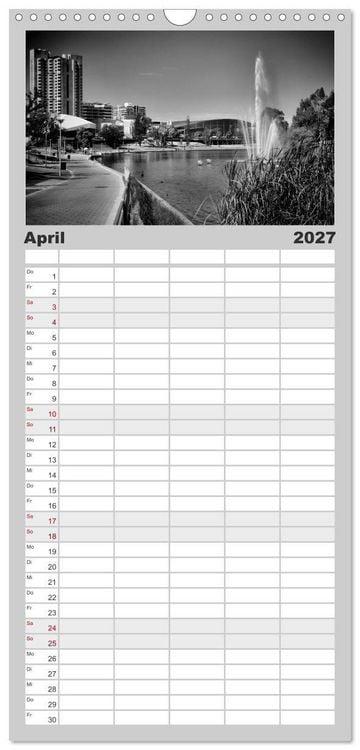 Produktbild: Familienplaner 2027 - AUSTRALIEN Impressionen von Sydney bis Adelaide mit 5 Spalten (Wandkalender, 21 x 45 cm) CALVENDO
