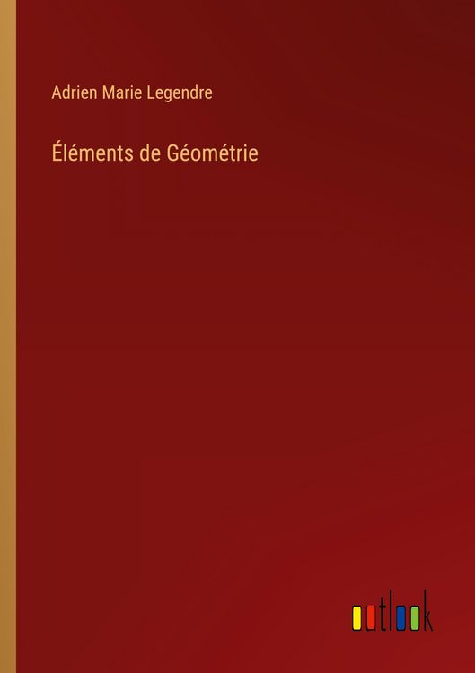 Produktbild: &Eacute;l&eacute;ments de G&eacute;om&eacute;trie