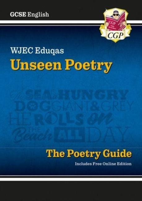 Produktbild: GCSE English WJEC Eduqas Unseen Poetry Guide includes Online Edition