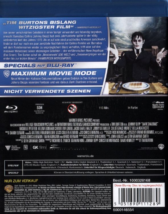 Produktbild: Dark Shadows
