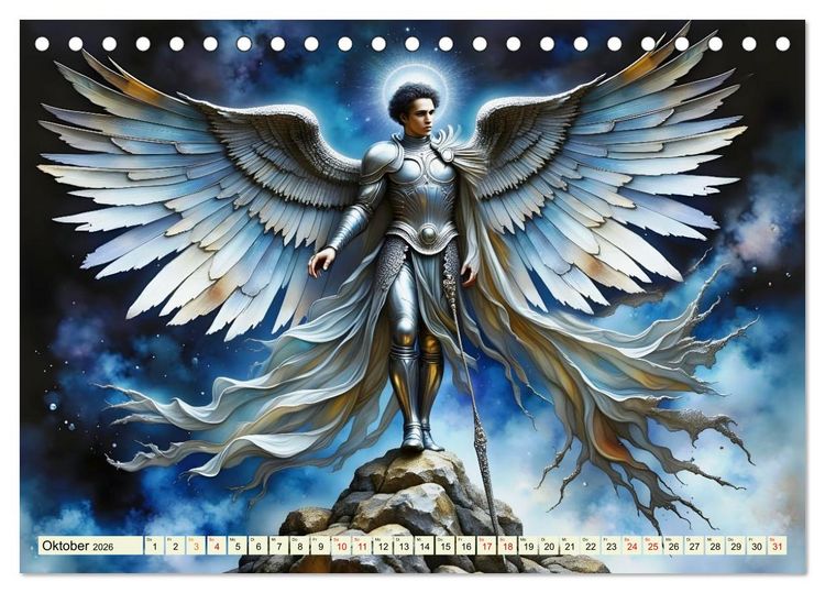 Produktbild: W&auml;chter der Berge (Tischkalender 2026 DIN A5 quer), CALVENDO Monatskalender