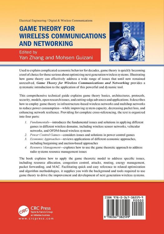 Produktbild: Game Theory for Wireless Communications and Networking