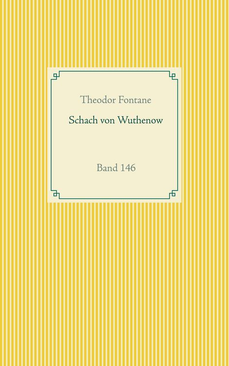 Produktbild: Schach von Wuthenow