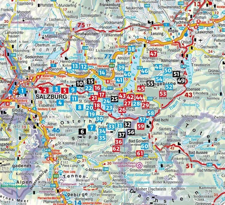 Produktbild: ROTHER Wanderf&uuml;hrer Salzkammergut West: von Salzburg bis Bad Ischl