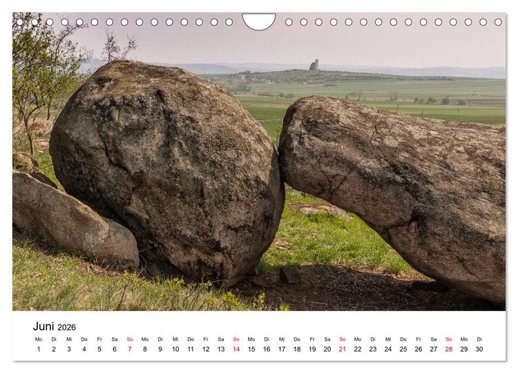 Produktbild: Granitwelten im Waldviertel (Wandkalender 2026 DIN A4 quer), CALVENDO Monatskalender