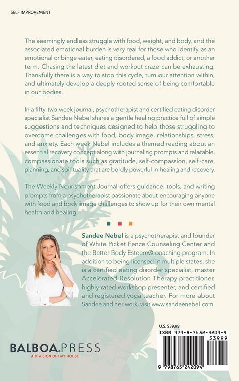 Produktbild: The Weekly Nourishment Journal