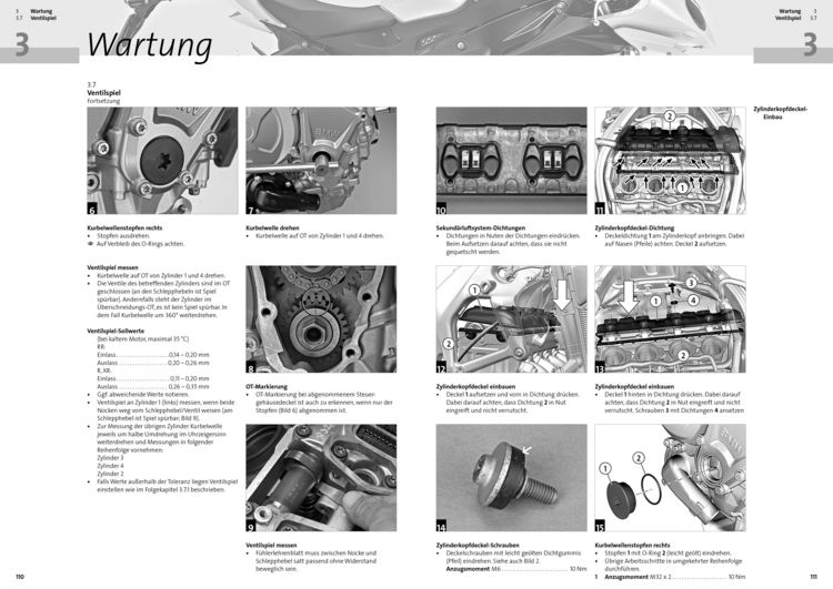 Produktbild: BMW S 1000 RR, R, XR Reparaturanleitung