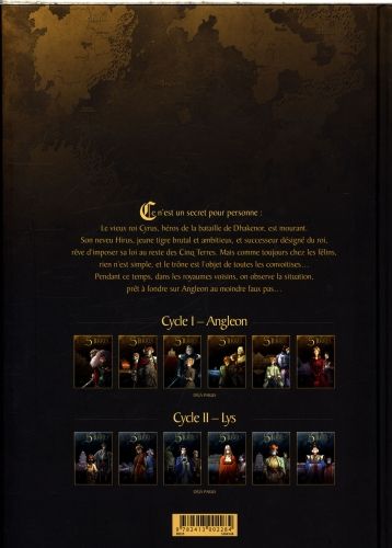 Produktbild: Les 5 terres, cycle 1, Angleon