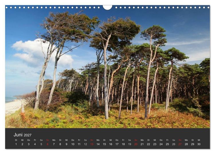 Produktbild: Mecklenburg-Vorpommern (Wandkalender 2027 DIN A3 quer), CALVENDO Monatskalender
