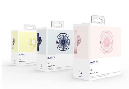 Produktbild: QUISHINI Mini Desk Fans