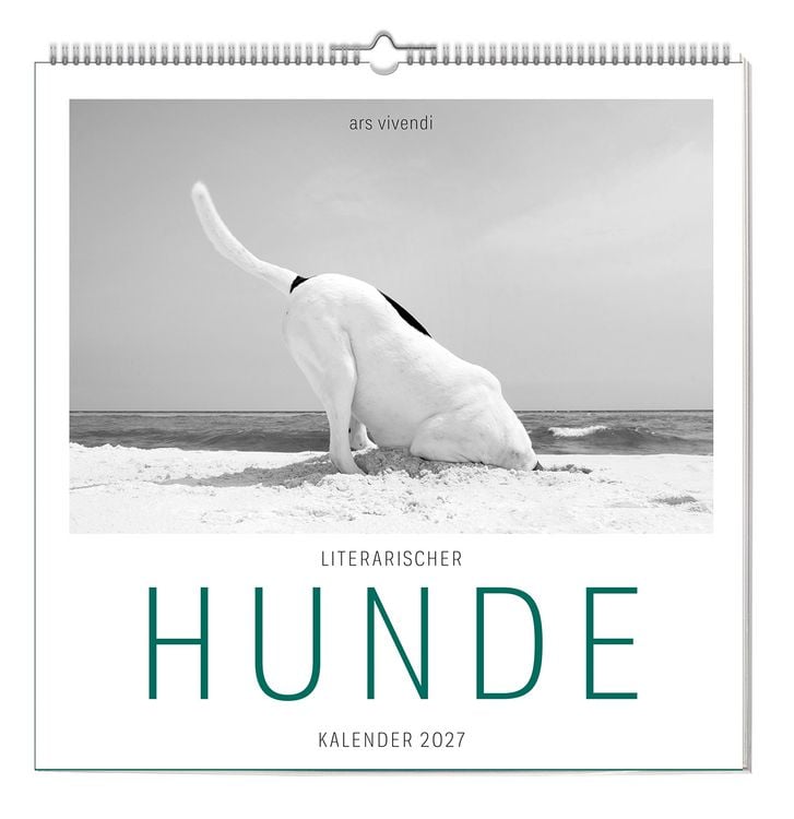 Produktbild: Der gro&szlig;e literarische Hunde Kalender 2027
