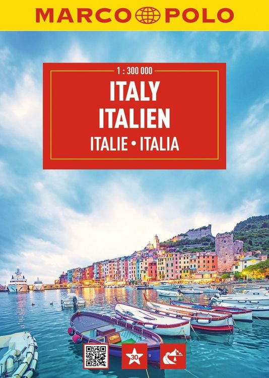 Produktbild: MARCO POLO Reiseatlas Italien 1:300.000